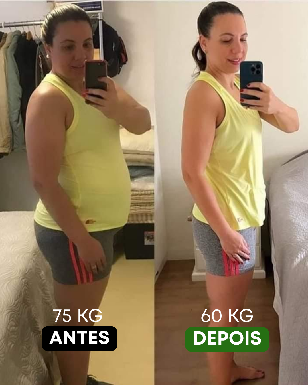 Transformação de Camila